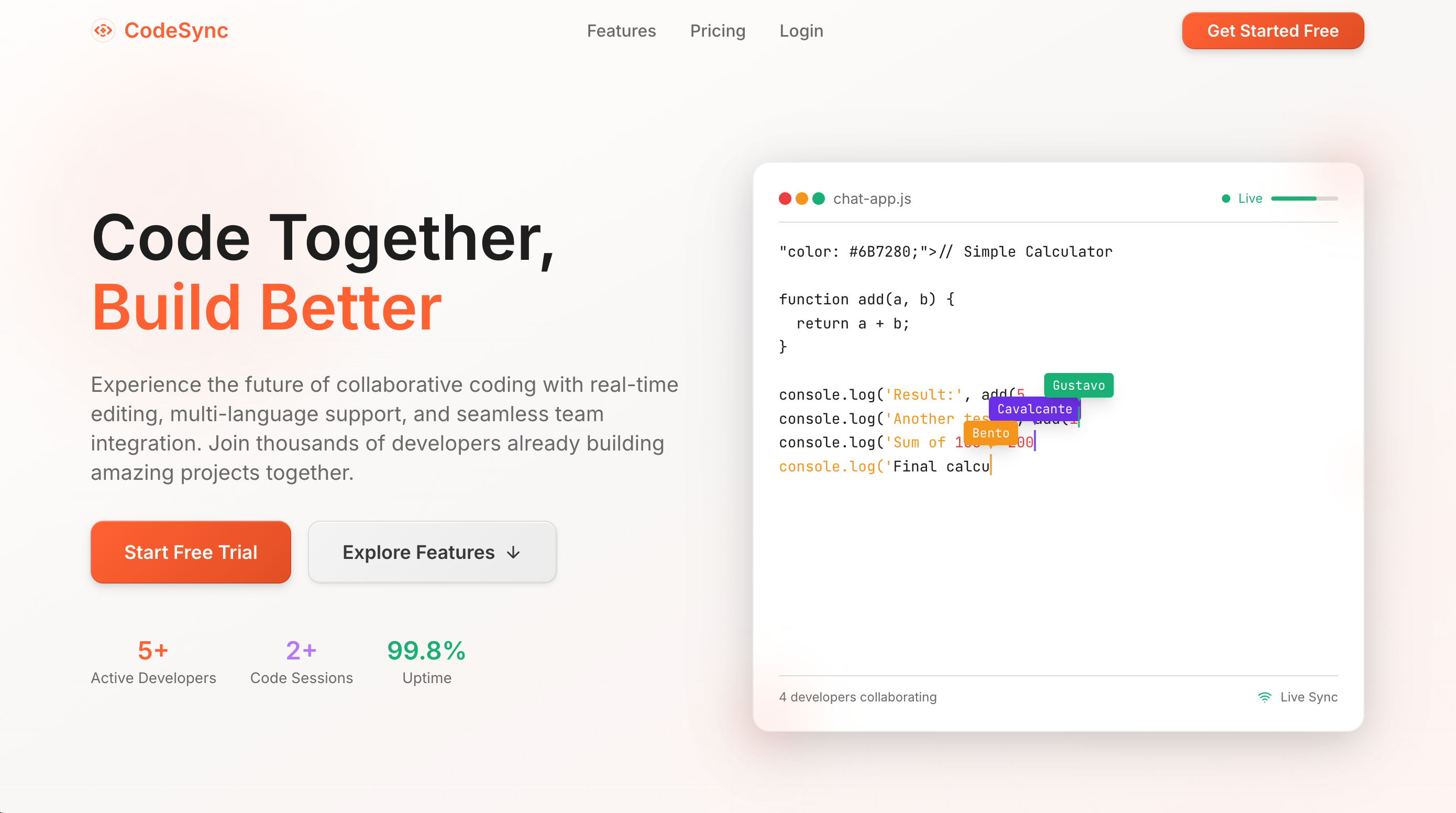 Devync - Colaboração em tempo real